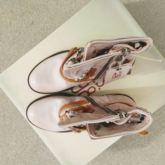 ♥️LAST FEW♥️🌿FREE PEOPLE/A.S.98 BOOTIES🌿 - Picture 4 of 8